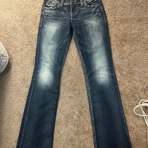 Silver Jeans Women's Dark Blue Boot Cut Jeans W28/L33